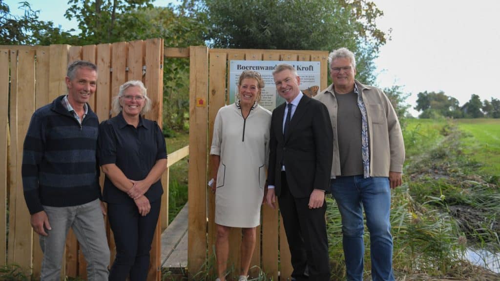 Opening Wandelpad Kroft